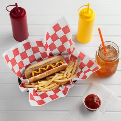 hamburger  packaging wrapping paper