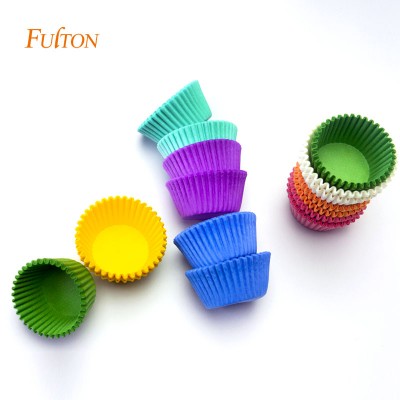 wholesale dessert brown cakecup liner tulip muffin liner wrapper baking cup holders greaseproof paper decorate cake tool